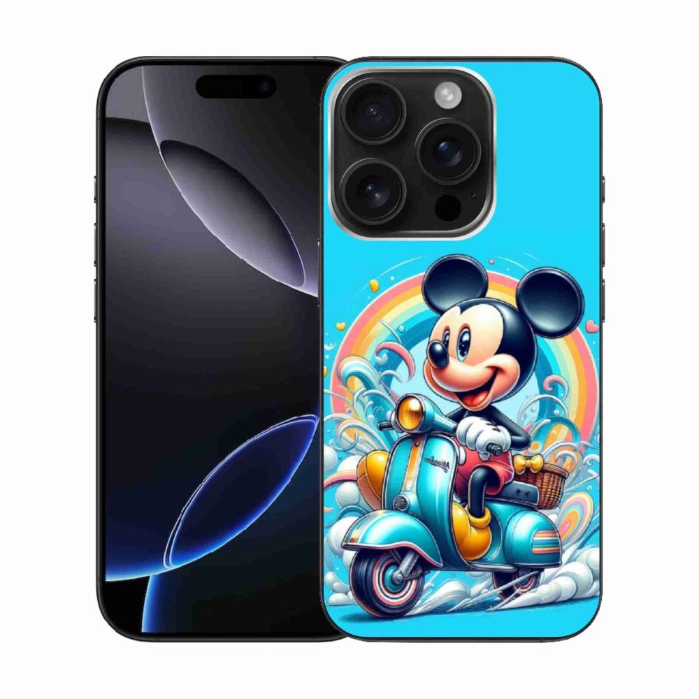 Zselés borítás mmCase iPhone 16 Pro készülékhez - mickey egér 2