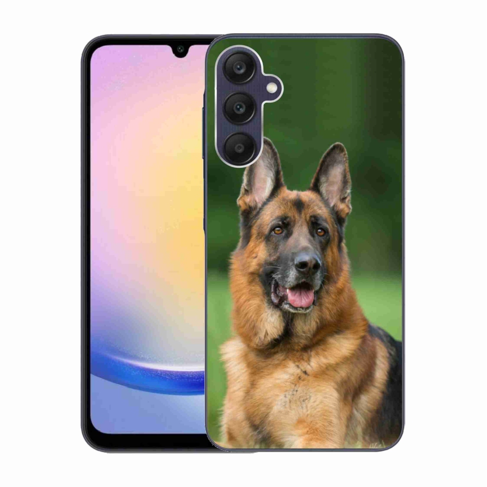 Gél borítás mmCase Samsung Galaxy A25 5G - Német juhászkutya számára