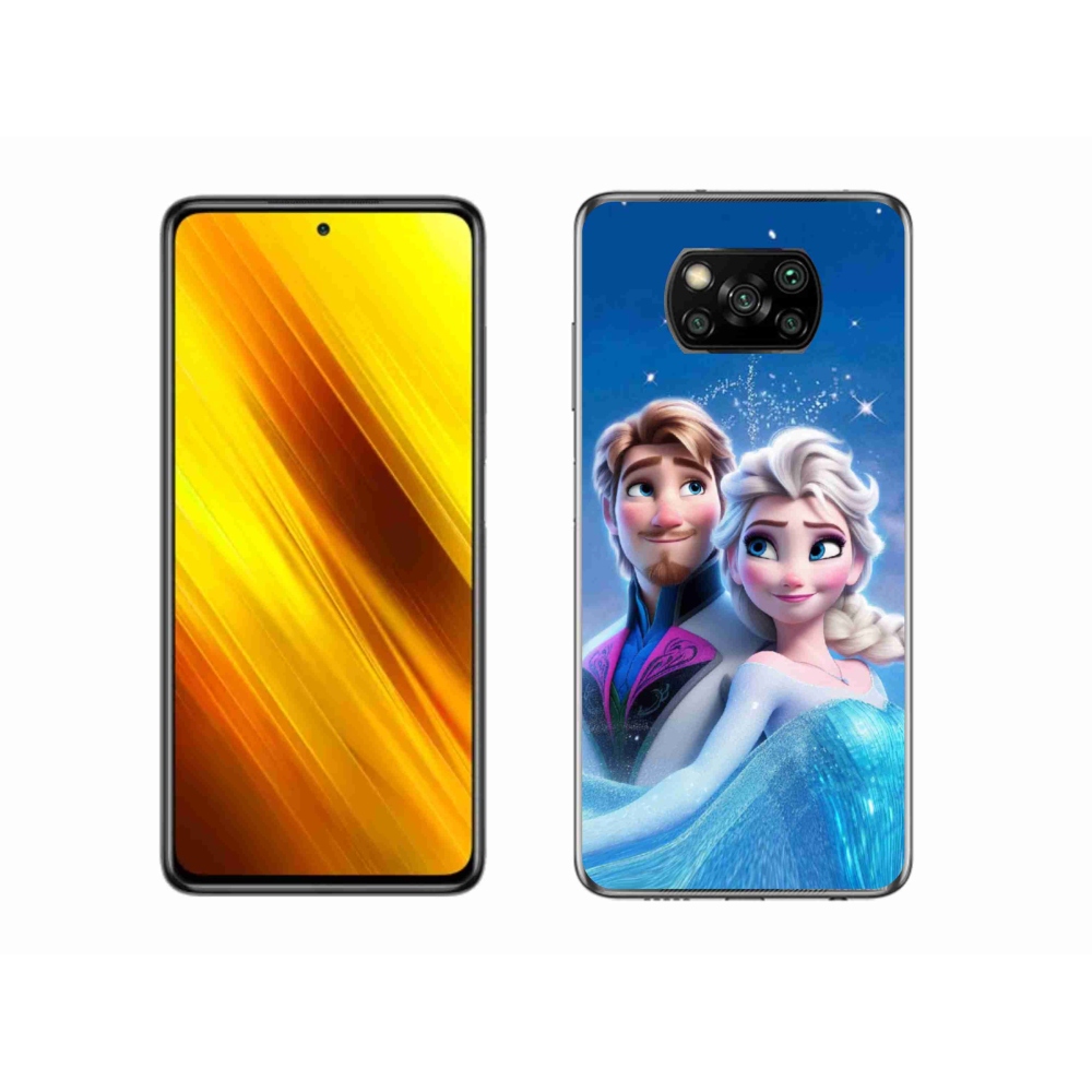 Gél borítás mmCase a Xiaomi Poco X3 Pro számára - ice kingdom 1