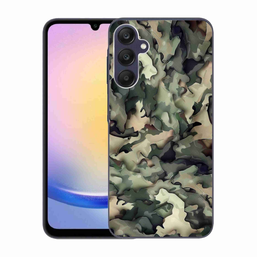 Gél védőhuzat mmCase Samsung Galaxy A25 5G - terepszínű mintázat 9