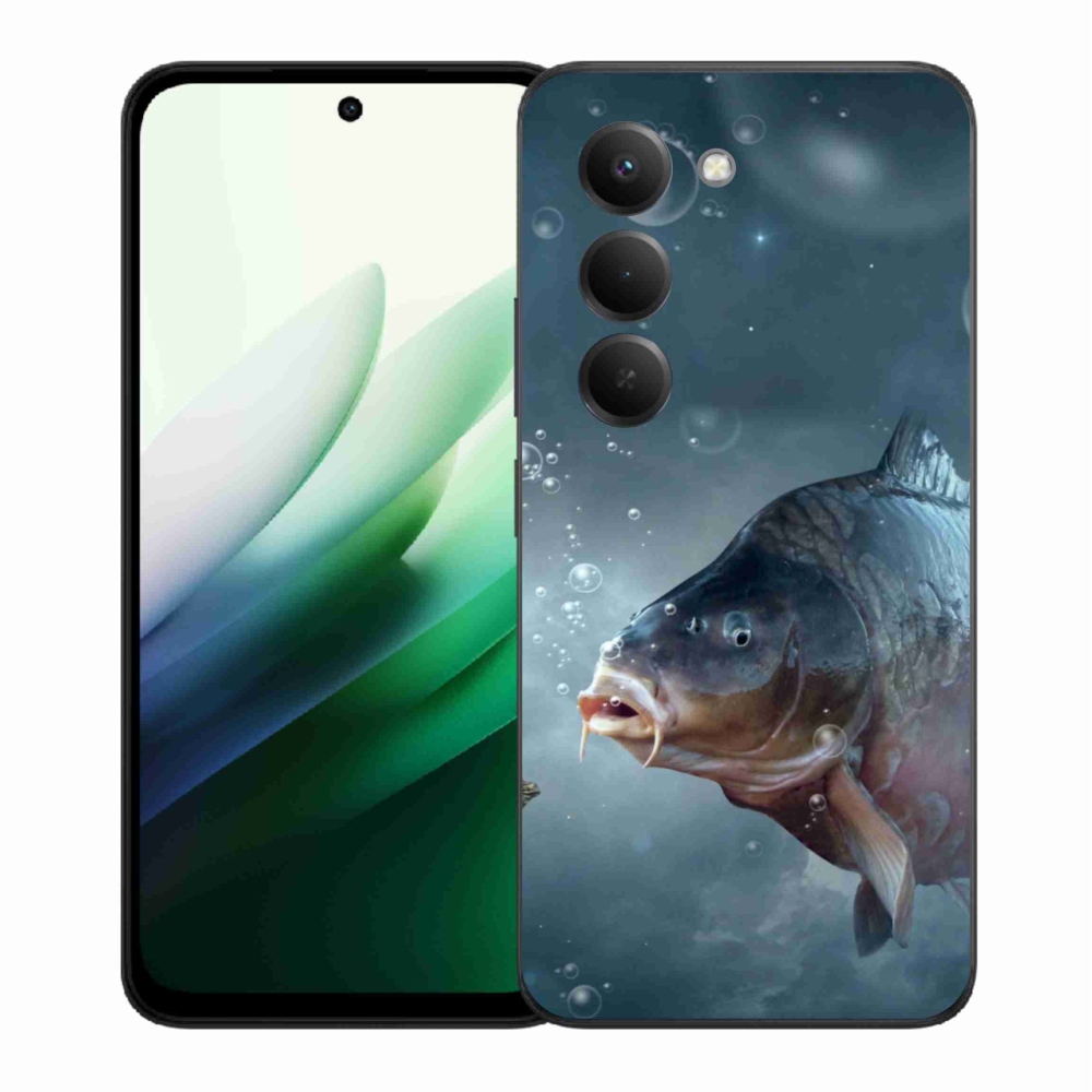 Gél borító mmCase a Xiaomi Redmi 15 5G számára - ponty és buborékok