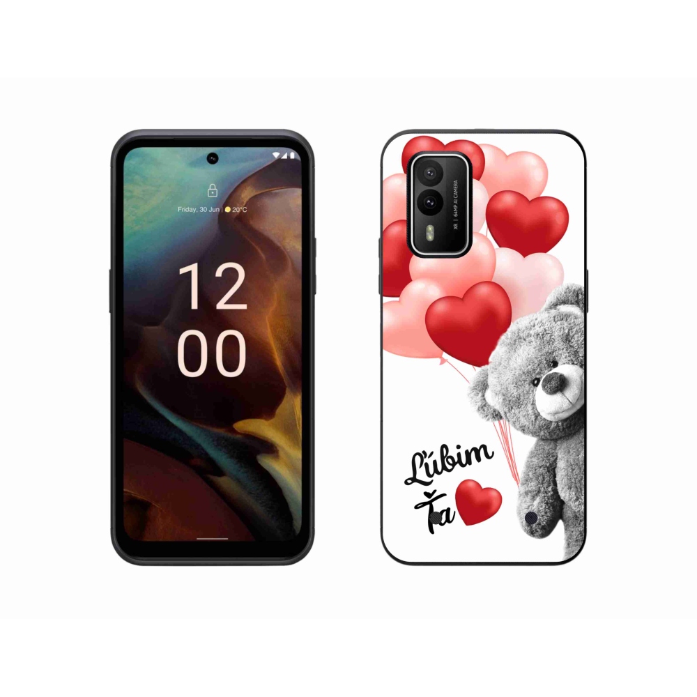 Gél tok mmCase a Nokia XR21 készülékhez - I love you en