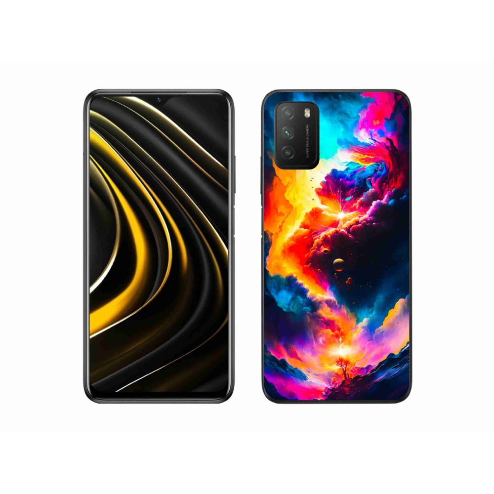 Gél borítás mmCase a Xiaomi Poco M3-hoz - absztrakt motívum