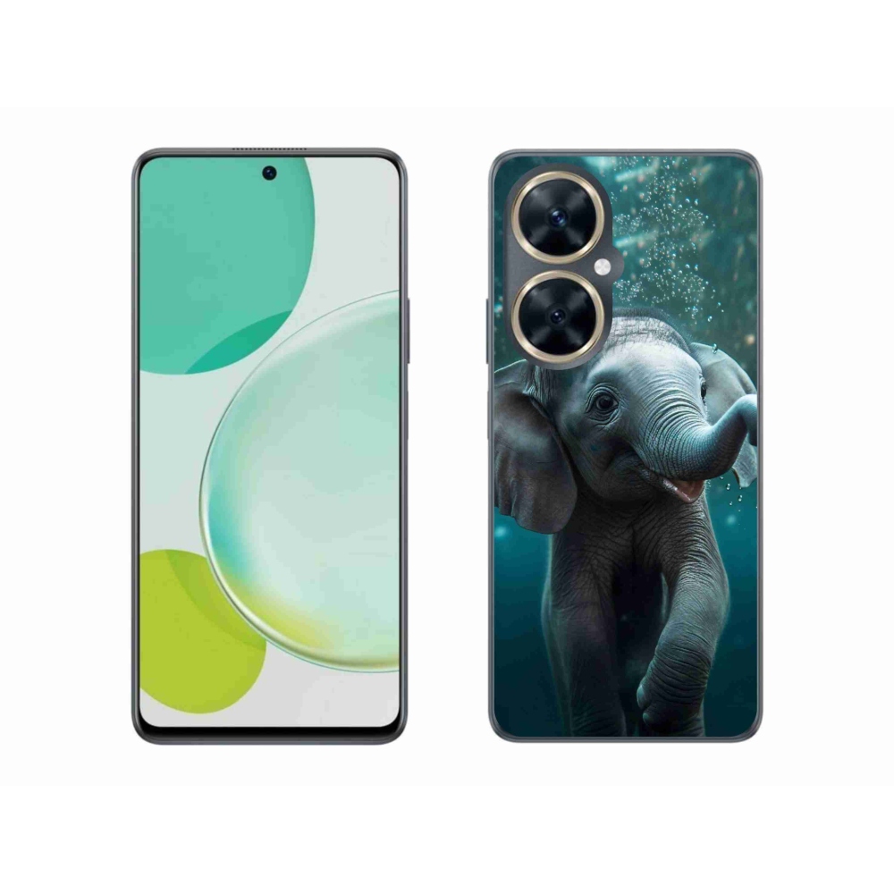 Gél borítás mmCase a Huawei Nova 11i készülékhez - elefánt a víz alatt