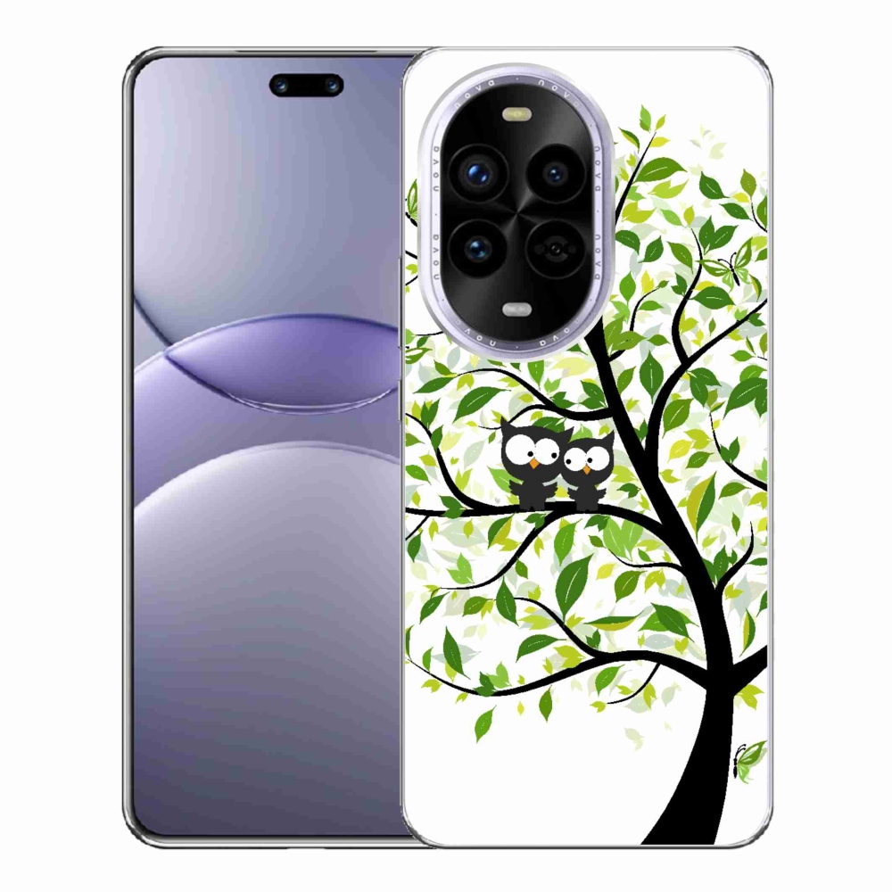 Gél borítás mmCase a Huawei Nova 13 Pro 5G-n - baglyok a fán