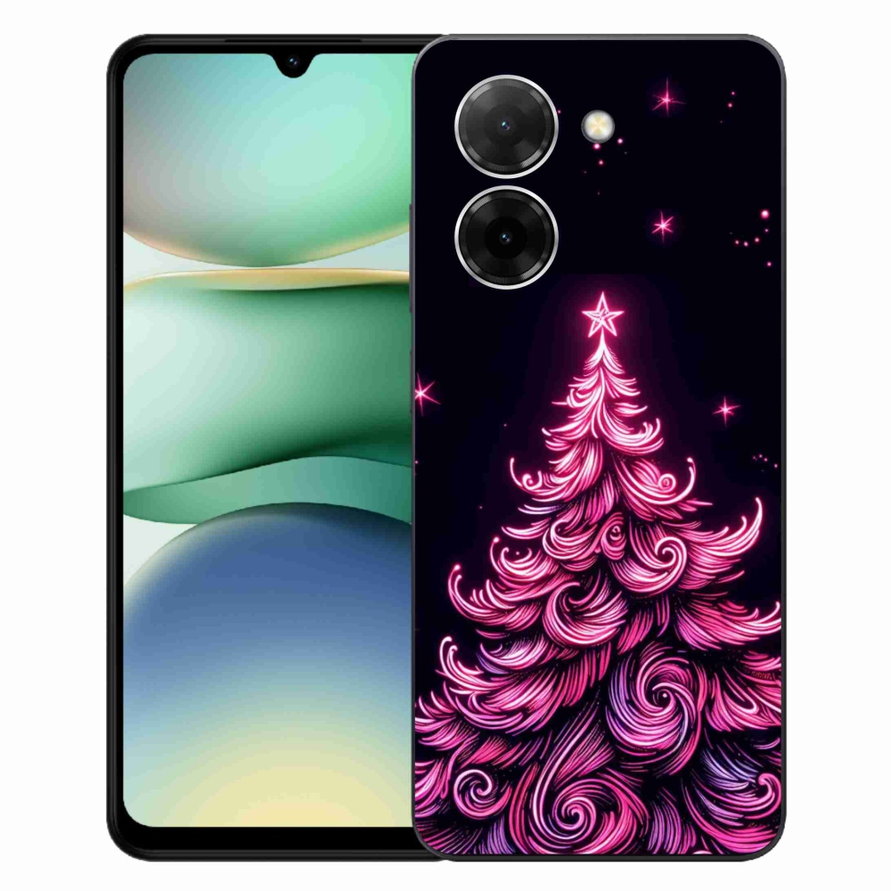 Gél borítás mmCase a Xiaomi Redmi A5 (173.45x79.35x8.45mm) - neon karácsonyfa 2