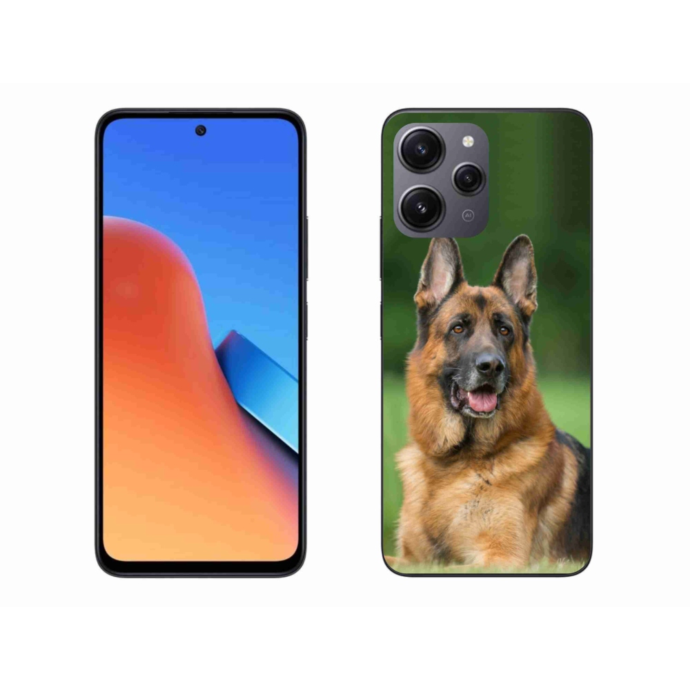Gél borítás mmCase a Xiaomi Redmi 12-hez - Német juhászkutya