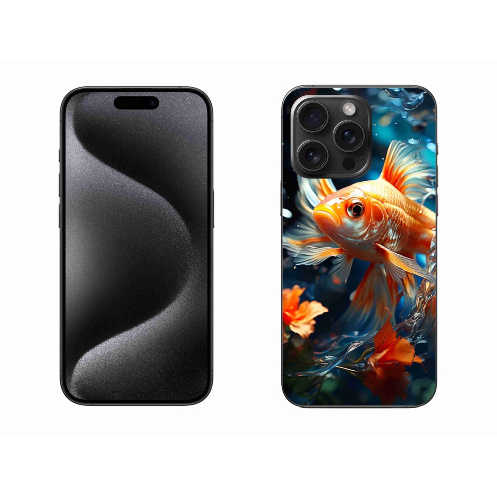 Gél védőburkolat mmCase iPhone 15 Pro Max készülékhez - hal