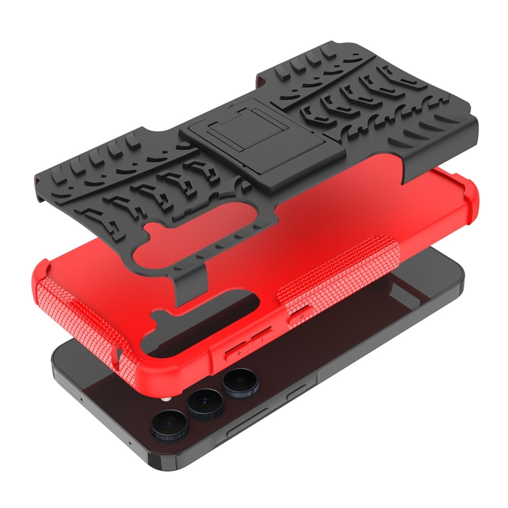 Rúgásálló borítás Samsung Galaxy A55 5G készülékhez - piros