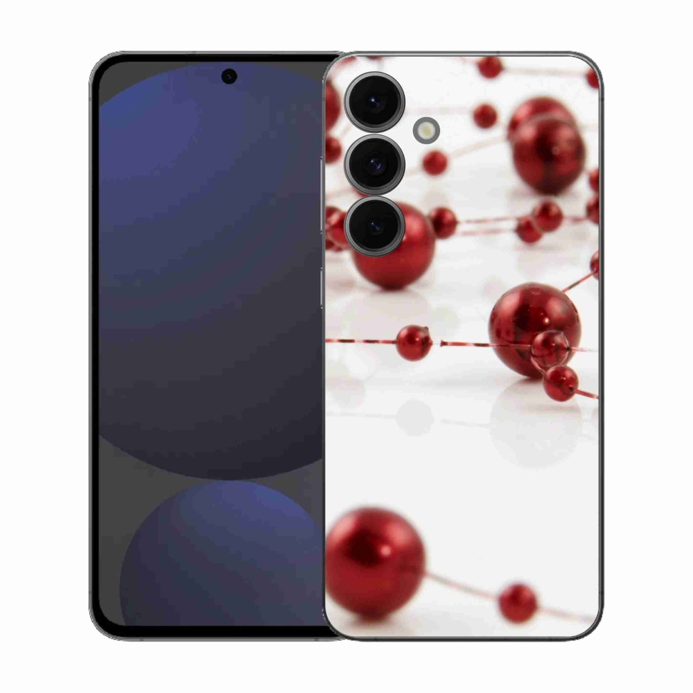 Gél borítás mmCase Samsung Galaxy S25 FE - Karácsonyi lánc