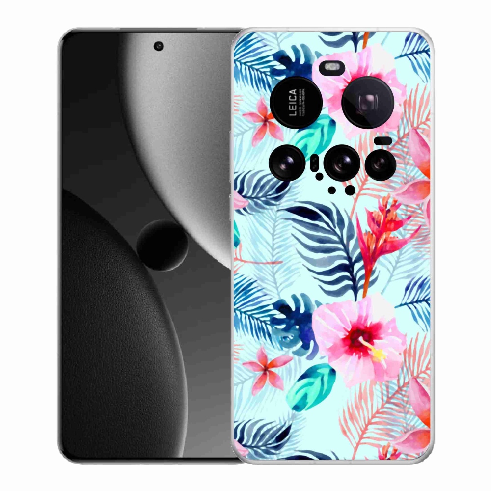Gél borítás mmCase a Xiaomi 15 Ultra számára - virágok