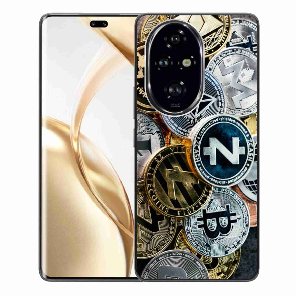 Gél borítás mmCase a Honor 200 Pro 5G számára - kriptovaluták