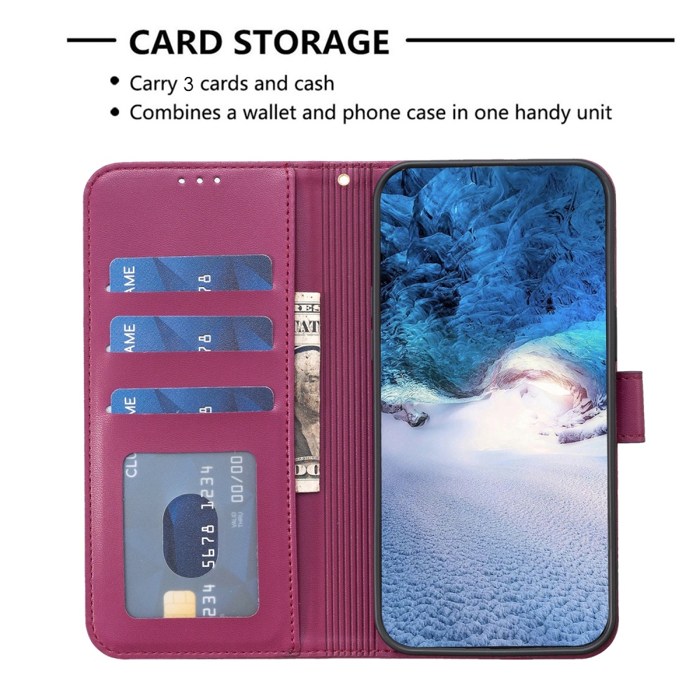 Clover könyvtáska iPhone 17 készülékhez - rózsaszín