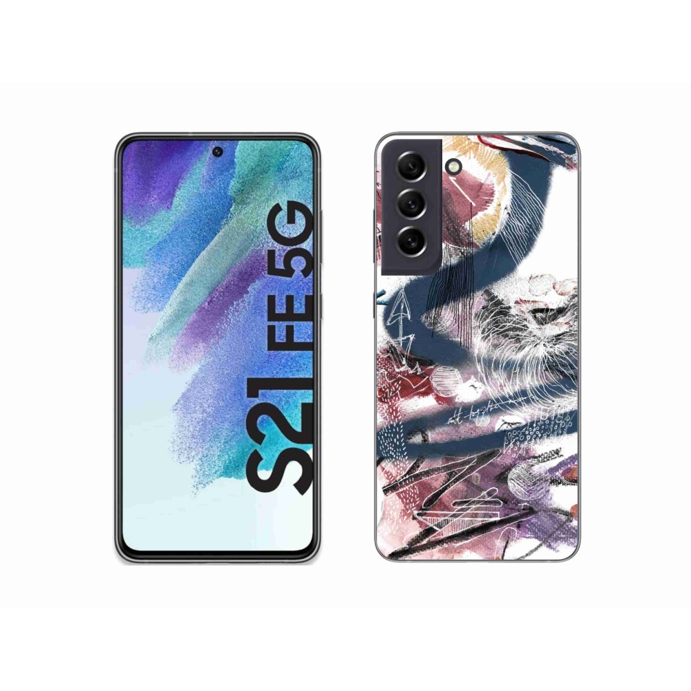 Zselés borítás mmCase Samsung Galaxy S21 FE 5G - absztrakt motívum 28