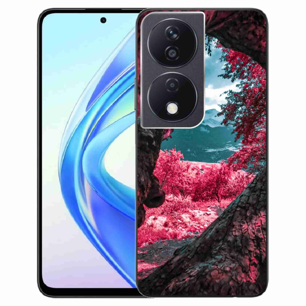 Zselés borítás mmCase a Honor X7b/Honor 90 Smart készülékhez - hegyi kilátás