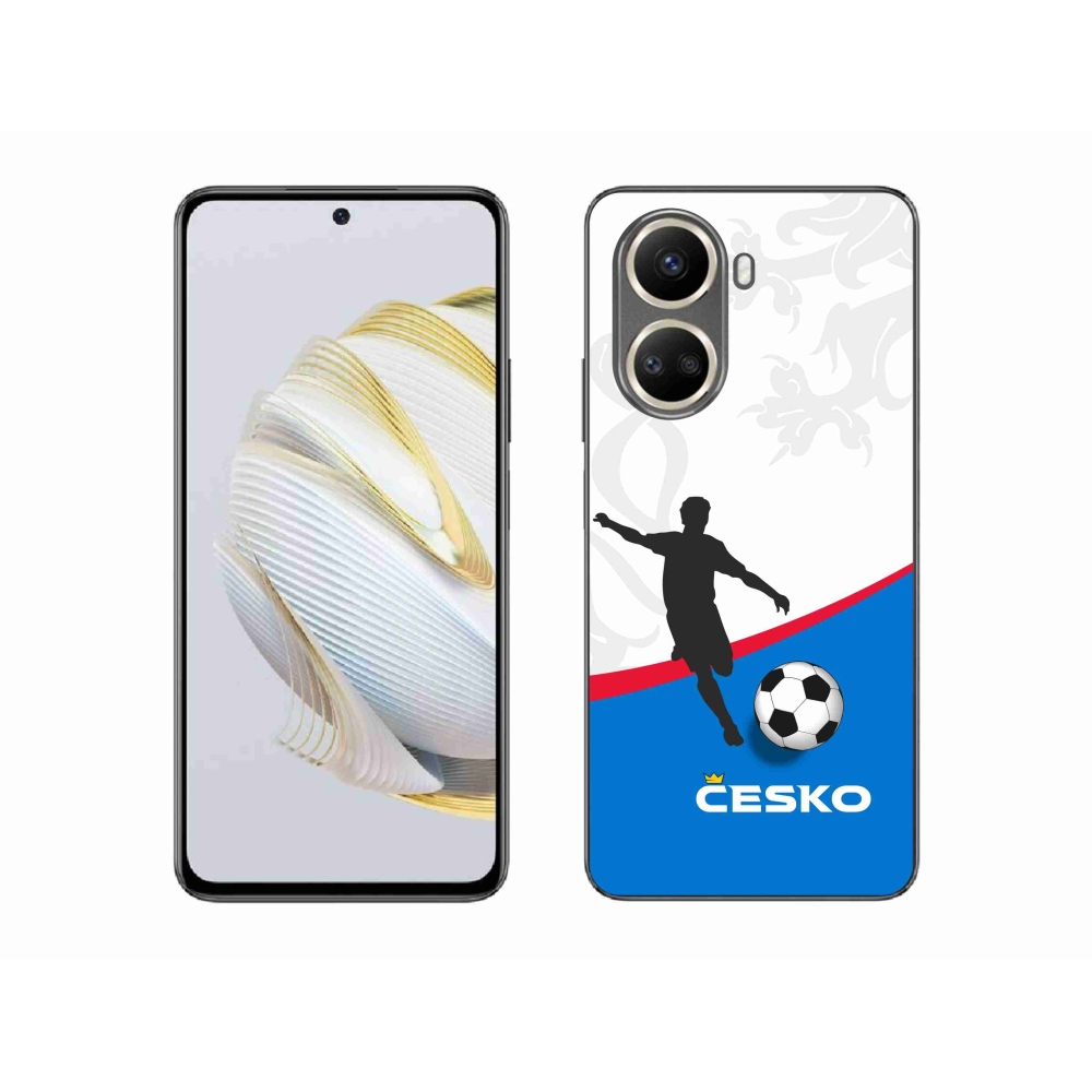 Gél borítás mmCase a Huawei Nova 10 SE-hez - futball Csehország 1