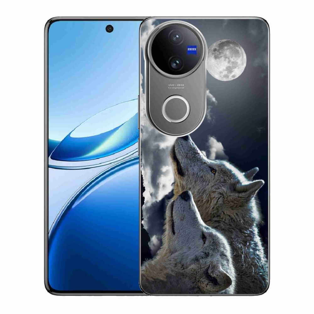 Zselés borítás mmCase a Vivo V50 5G készülékhez - farkasok
