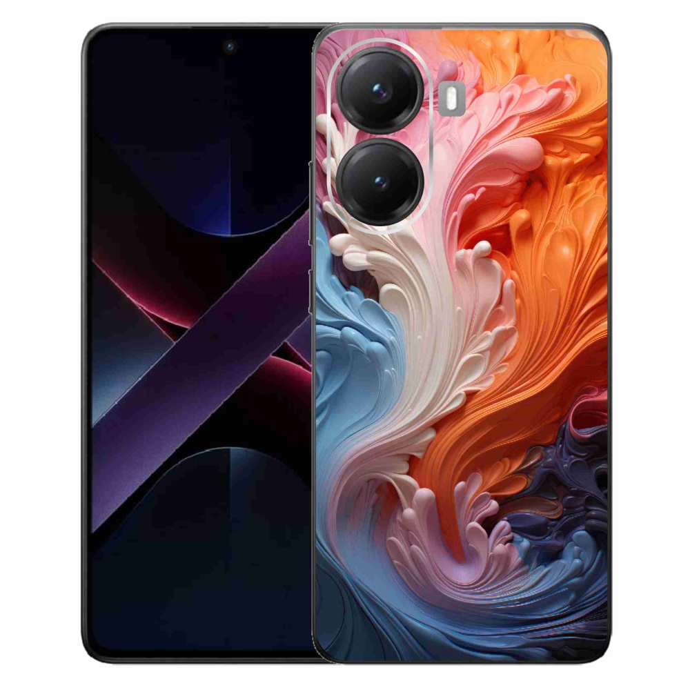 Gél borítás mmCase a Xiaomi Poco X7 Pro 5G számára - absztrakt motívum 8