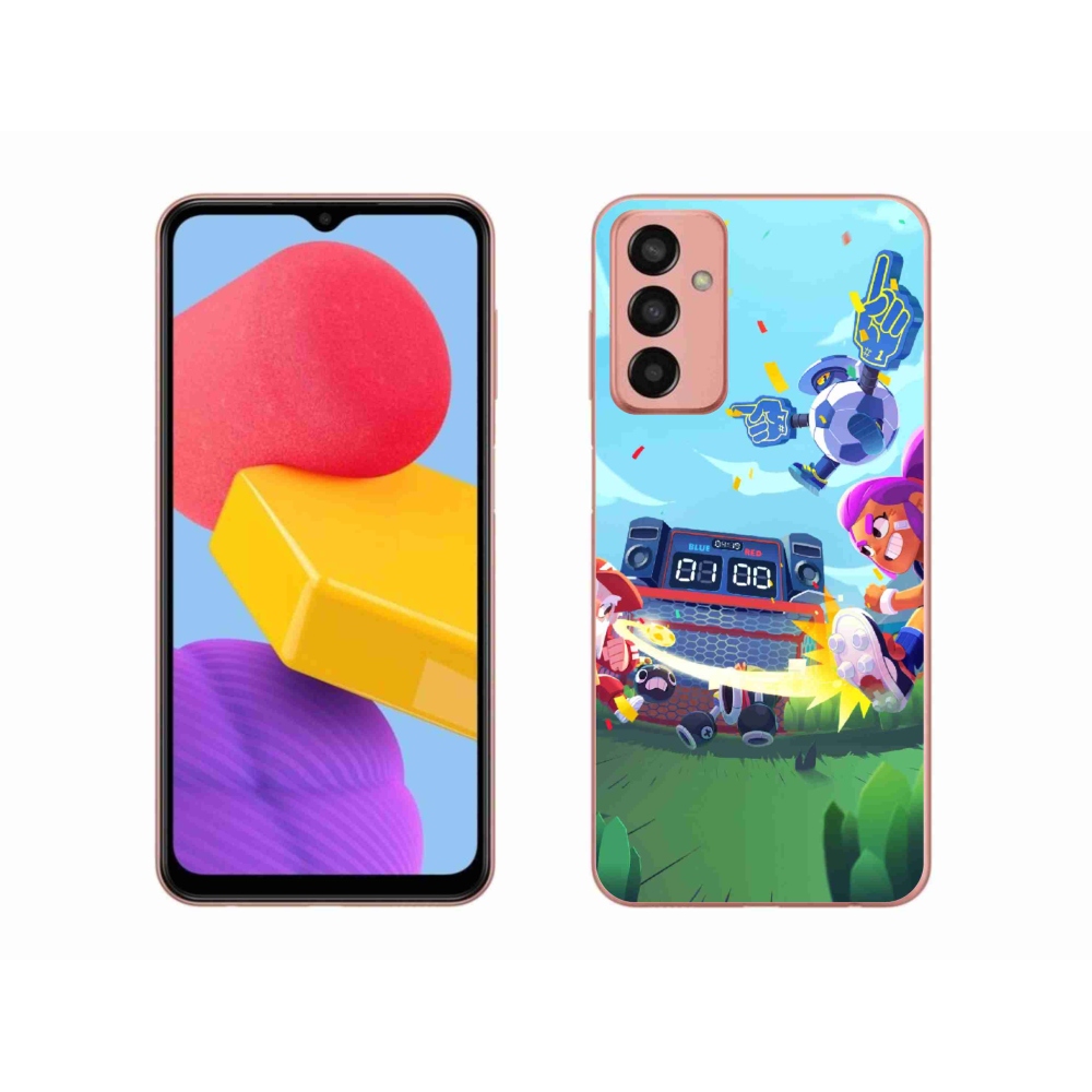 Gél borítás mmCase Samsung Galaxy M13 - verekedős csillagok 1