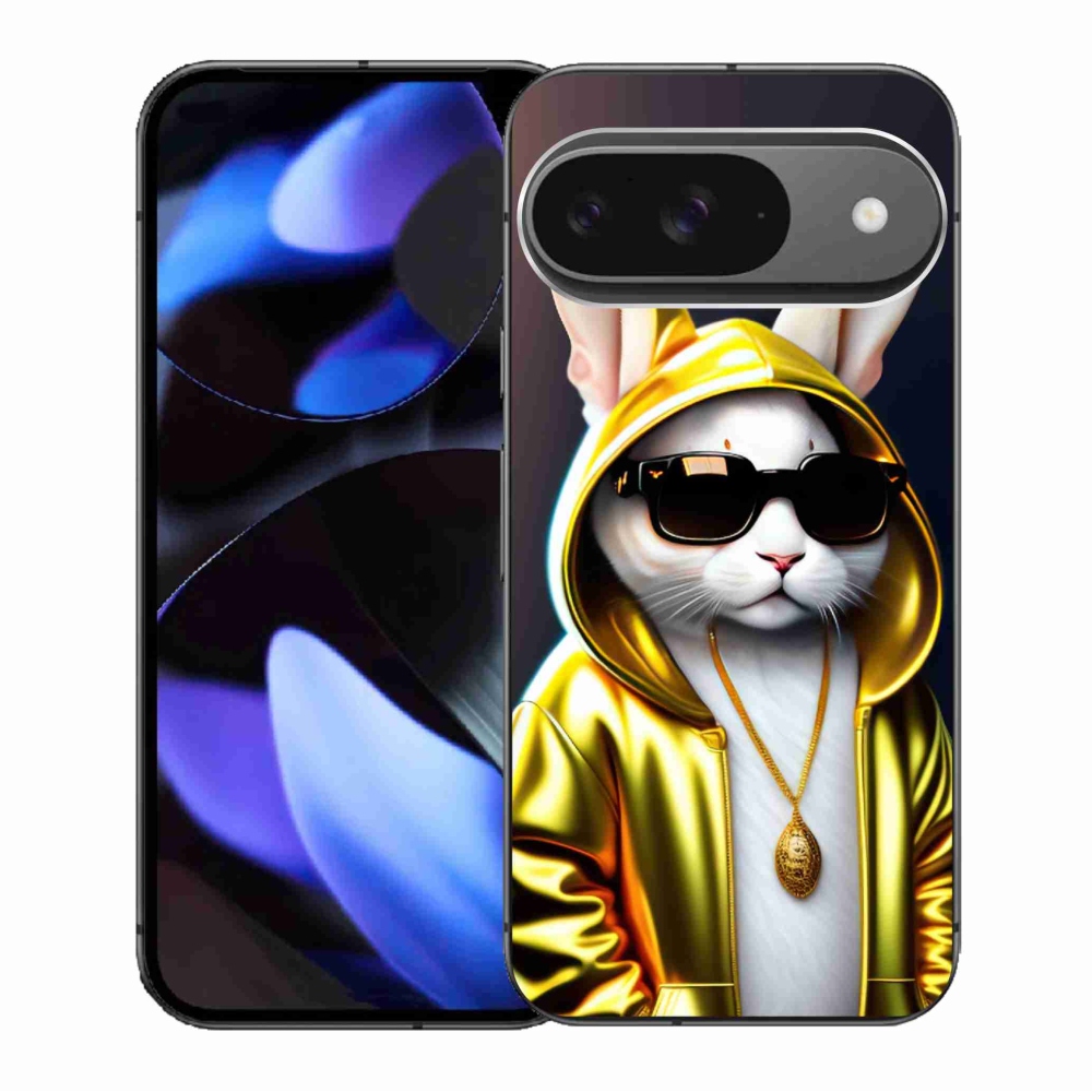 Zselés borítás mmCase a Google Pixel 9/9 Pro számára - cat boss