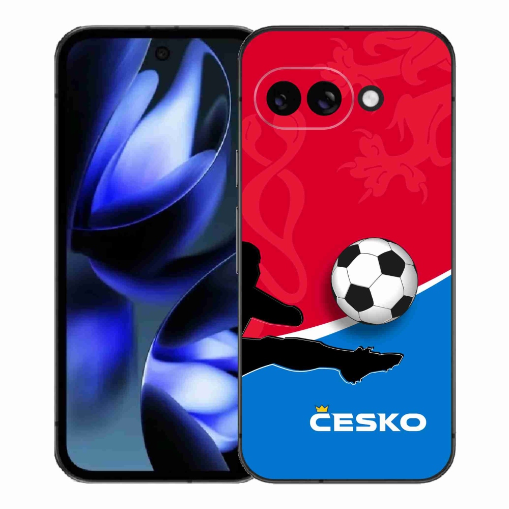 Gél borítás mmCase a Google Pixel 9a számára - Labdarúgás Csehország 2