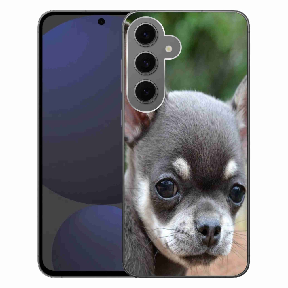 Gél tok mmCase Samsung Galaxy S24 FE készülékhez - chihuahua