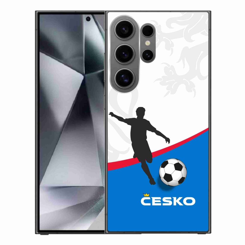 Gél borítás mmCase Samsung Galaxy S24 Ultra - futball Csehország 1