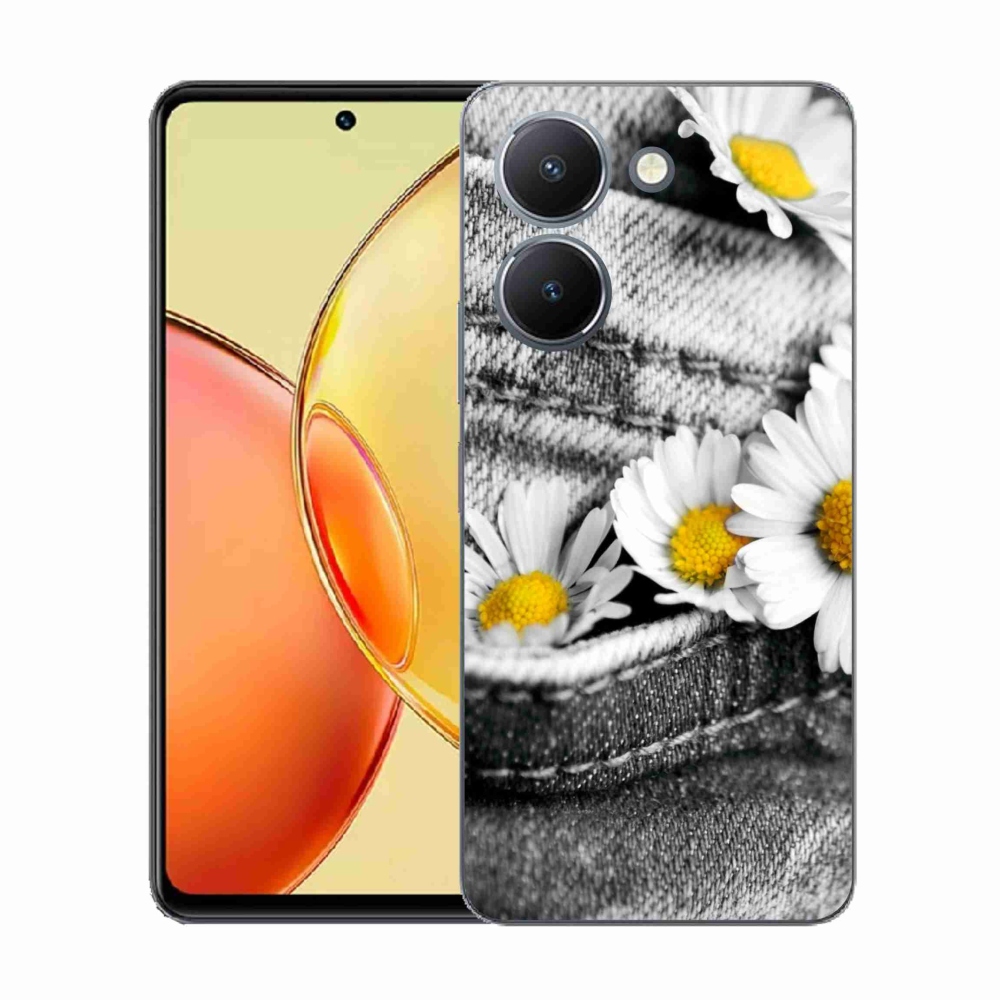 Zselés borítás mmCase a Vivo Y36-hoz - margaréták