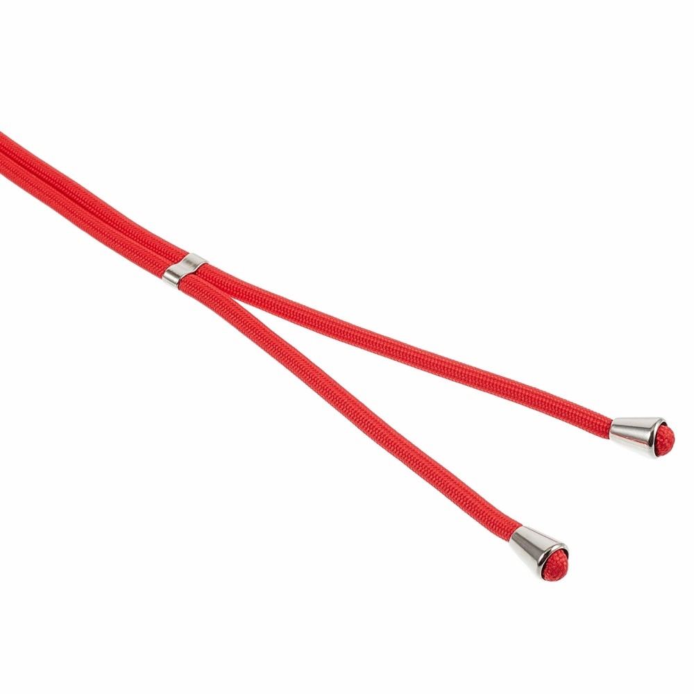 Bélelt zselés tok zsinórral Xiaomi 15-hez - piros