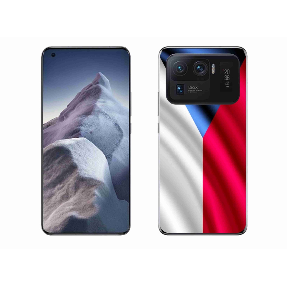 Gél borítás mmCase a Xiaomi Mi 11 Ultra számára - cseh zászló