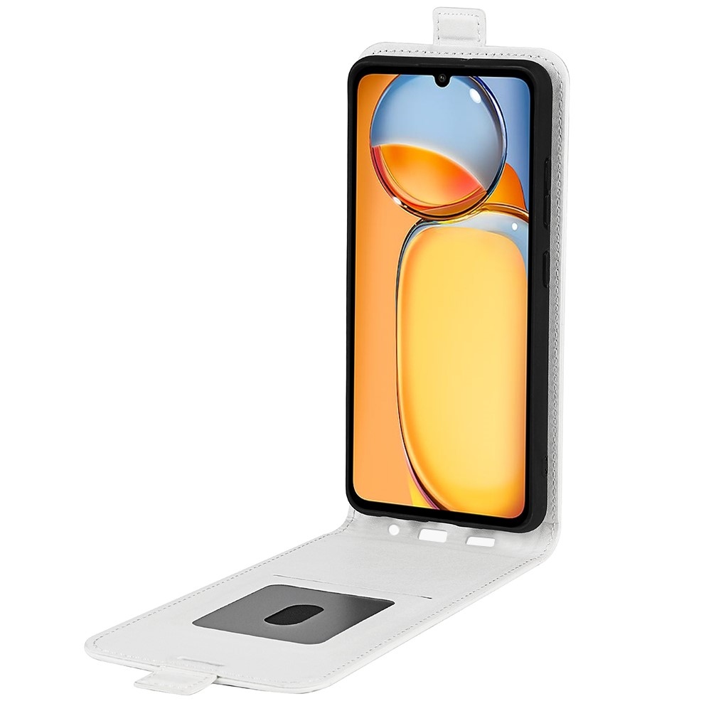 Függőleges könyvtáska Xiaomi Poco C65/Redmi 13C - fehér