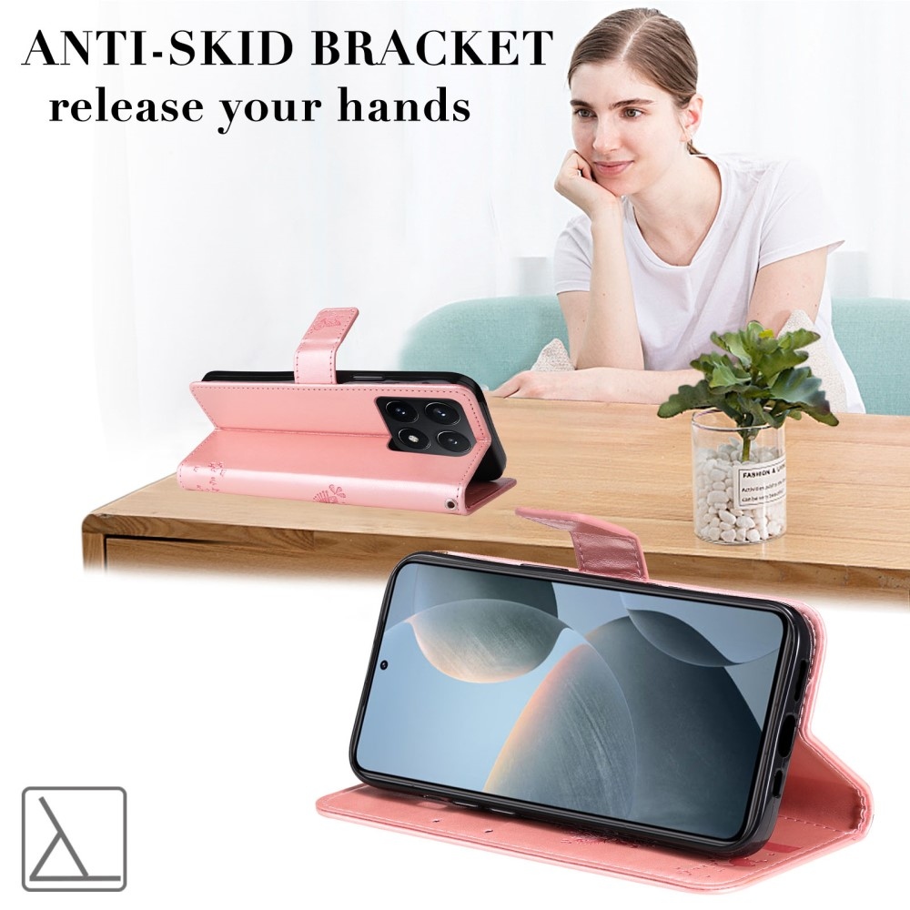 Fák könyve tok Xiaomi 14T - rózsaarany