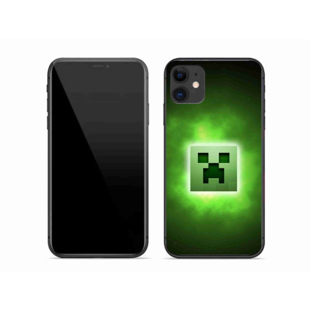 Gél borítás mmCase iPhone 11 készülékhez - minecraft