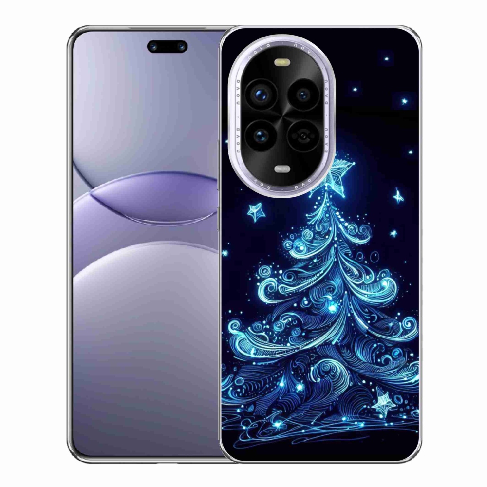 Gél borítás mmCase a Huawei Nova 13 Pro 5G-n - neon karácsonyfa 4