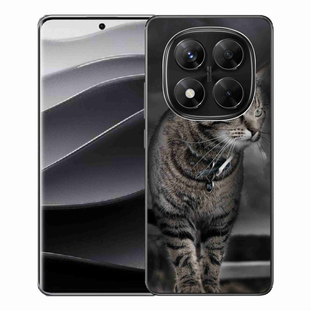 Gél borítás mmCase a Xiaomi Redmi Note 14 Pro 5G/Poco X7 5G számára - macska