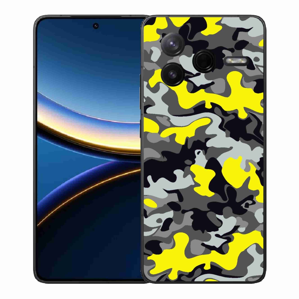 Gél borítás mmCase a Xiaomi Poco F7 Pro számára - terepszínű minta 6