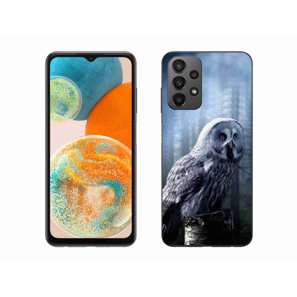 Zselés borítás mmCase Samsung Galaxy A23 4G/5G - bagoly