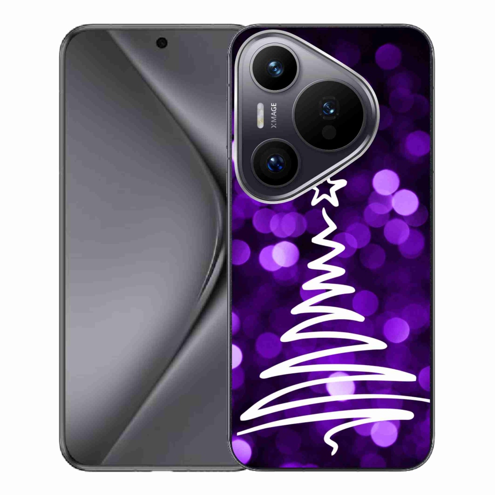 Zselés borítás mmCase a Huawei Pura 70 Pro számára - fa