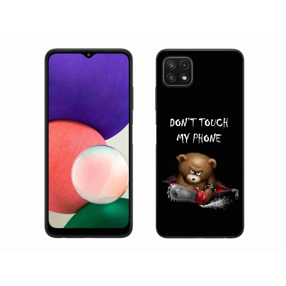 Gél védőburkolat mmCase Samsung Galaxy A22 5G - ne érintse meg a telefont