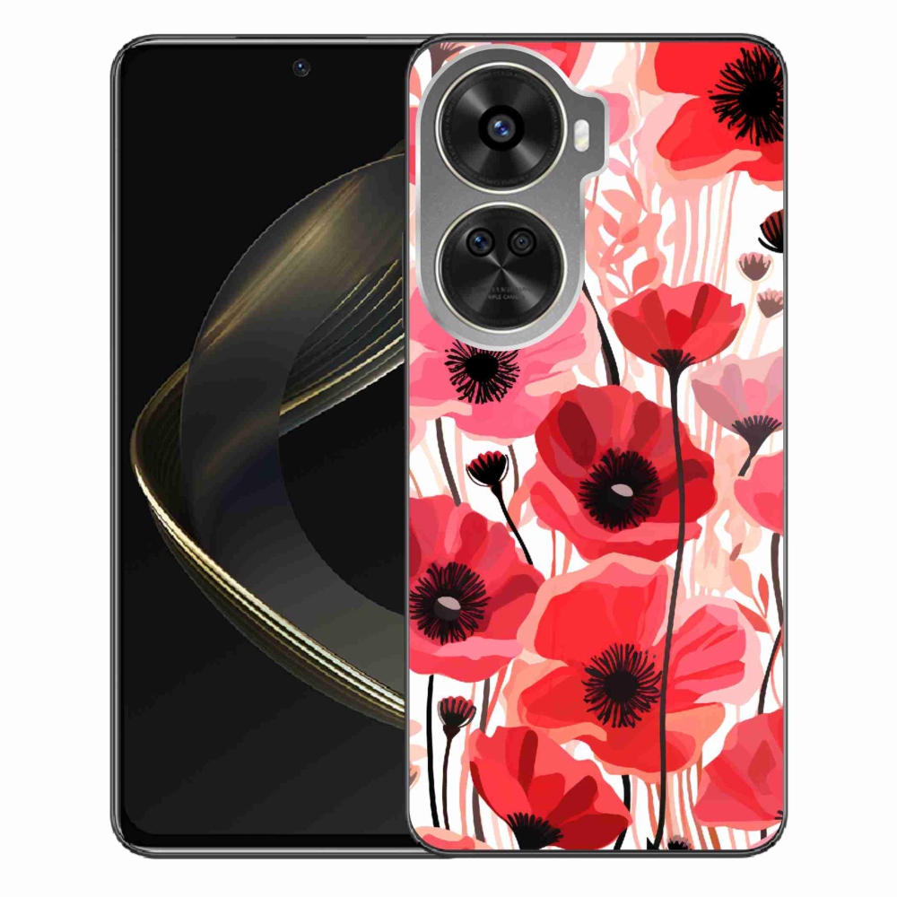 Gél borítás mmCase a Huawei Nova 12 SE-hez - mákos 1