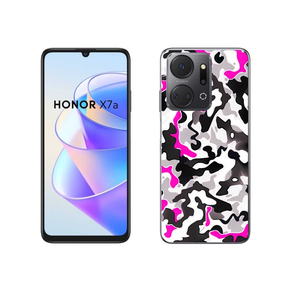 Zselés borítás mmCase a Honor X7a készülékhez - álcázó minta 5