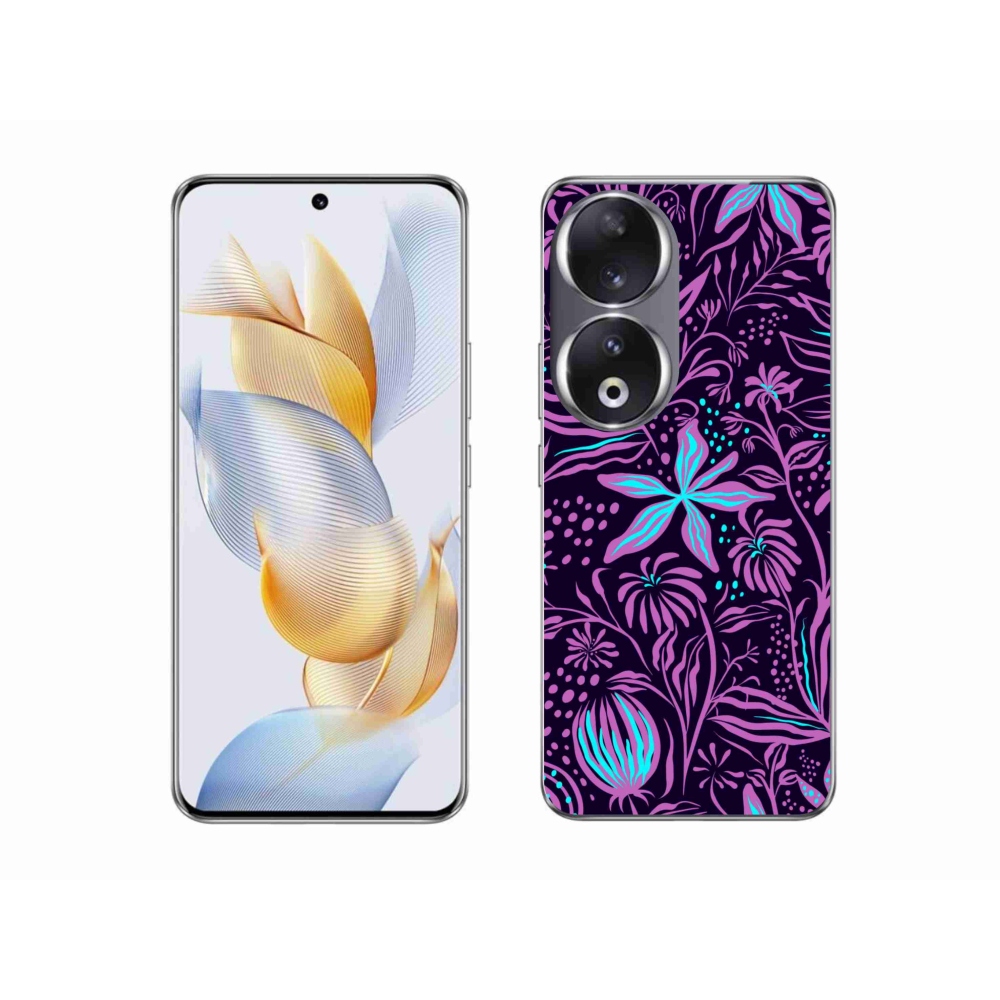 Zselés borítás mmCase a Honor 90-hez - virágok 2