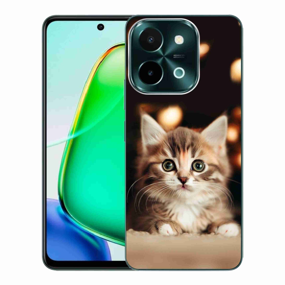 Gél borító mmCase a Vivo Y28-hoz - aranyos cica 2