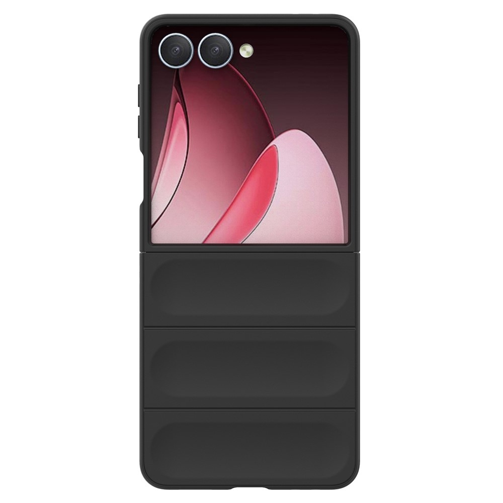 Rugg tartós zselés tok Samsung Galaxy Z Flip7 5G készülékhez - fekete