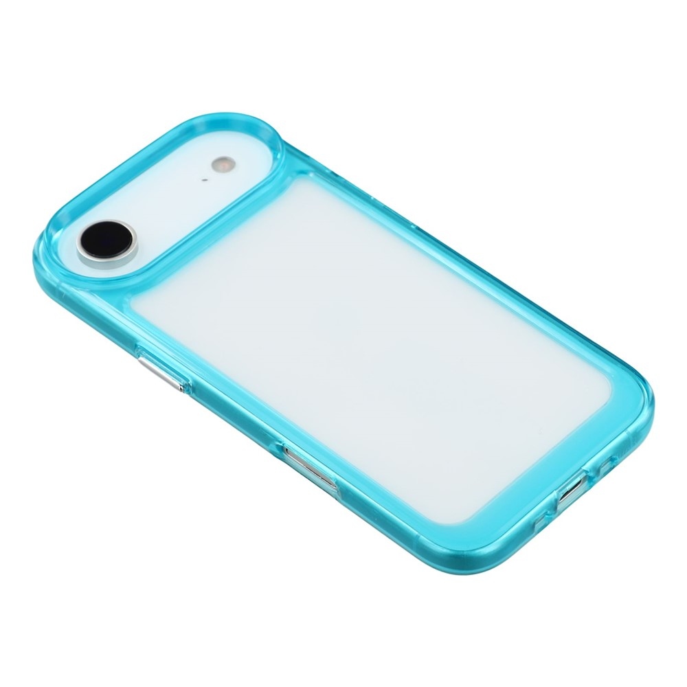 Gél tok fix hátlappal iPhone 17 Air készülékhez - világoskék