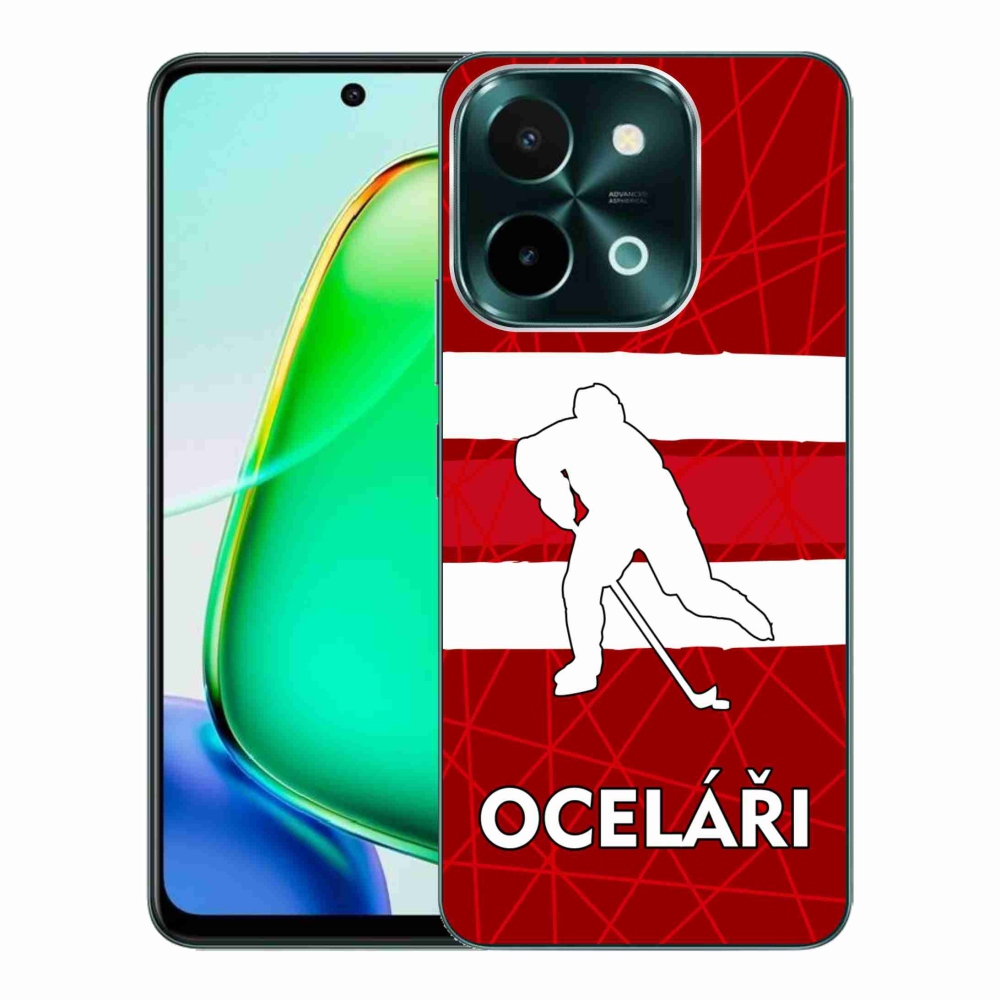 Gél borítás mmCase a Vivo Y28-on - Steelers