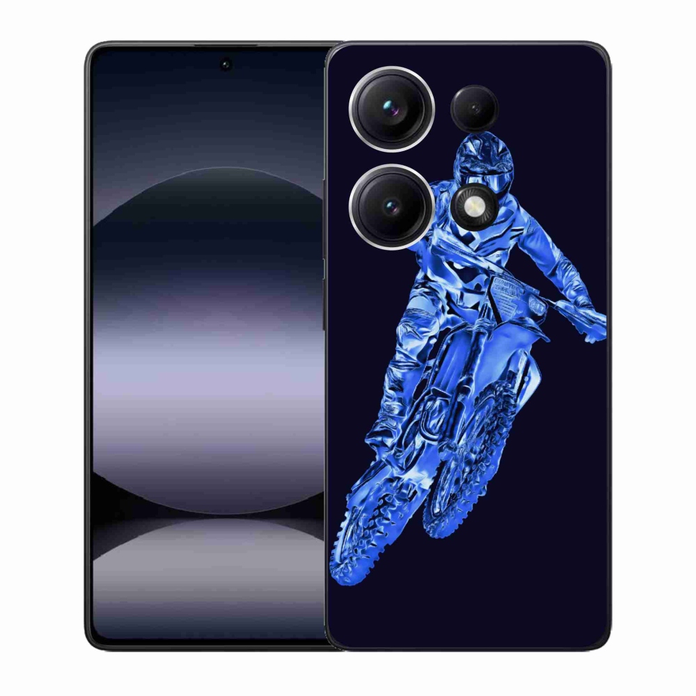 Gél borítás mmCase a Xiaomi Redmi Note 14S-hez - motocross 1