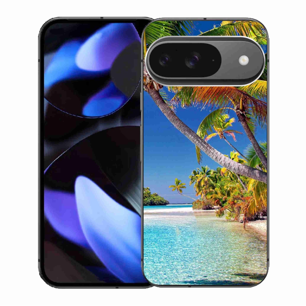 Gél tok mmCase a Google Pixel 9/9 Pro készülékhez - tengerparti strand