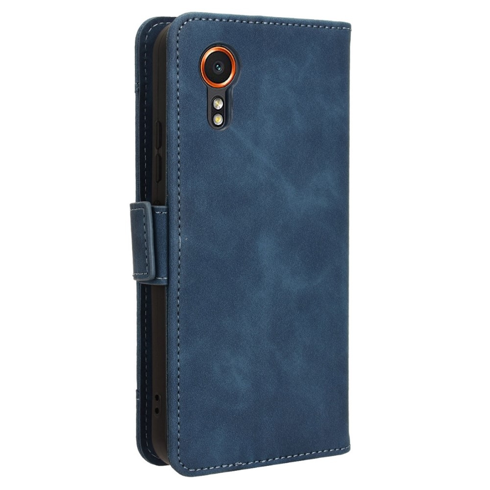 Több könyv tok a Samsung Galaxy Xcover 7 készülékhez - kék