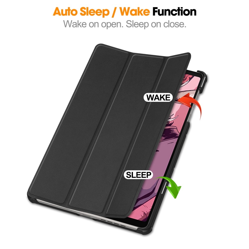 Cases intelligens záró tok Lenovo Legion Tab 8.8 (2. Gen.) táblagéphez - fekete